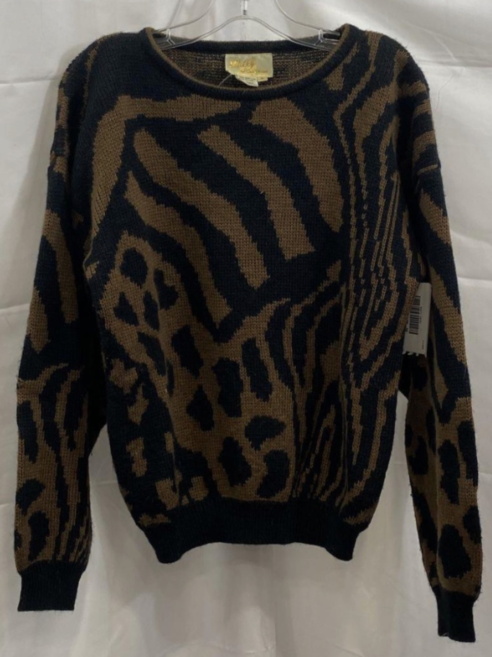 Lilly Of California Mock Neck Sweater - Sz S